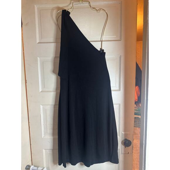 Banana Republic Factory TENCEL™ KNEE-LENGTH DRESS small NWT little black  dress - Picture 4 of 11